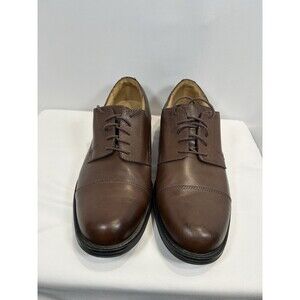 Croft & Barrow Mens Langley Cap Toe Oxfords Brown Men's 12